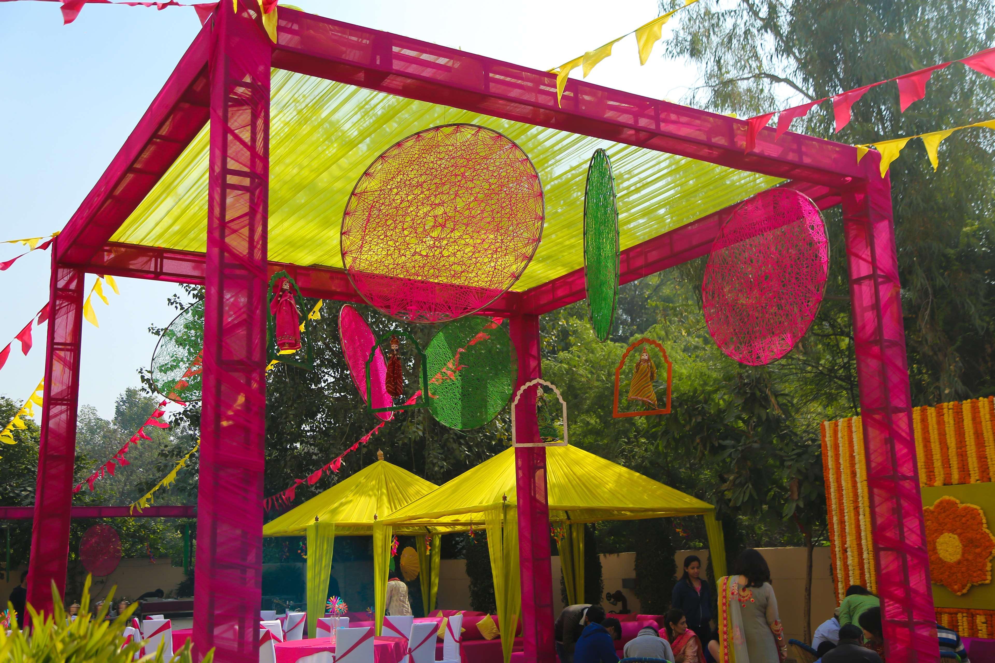 Hyatt Place Gurgaon Udyog Vihar Bagian luar foto A tent at a wedding in India
