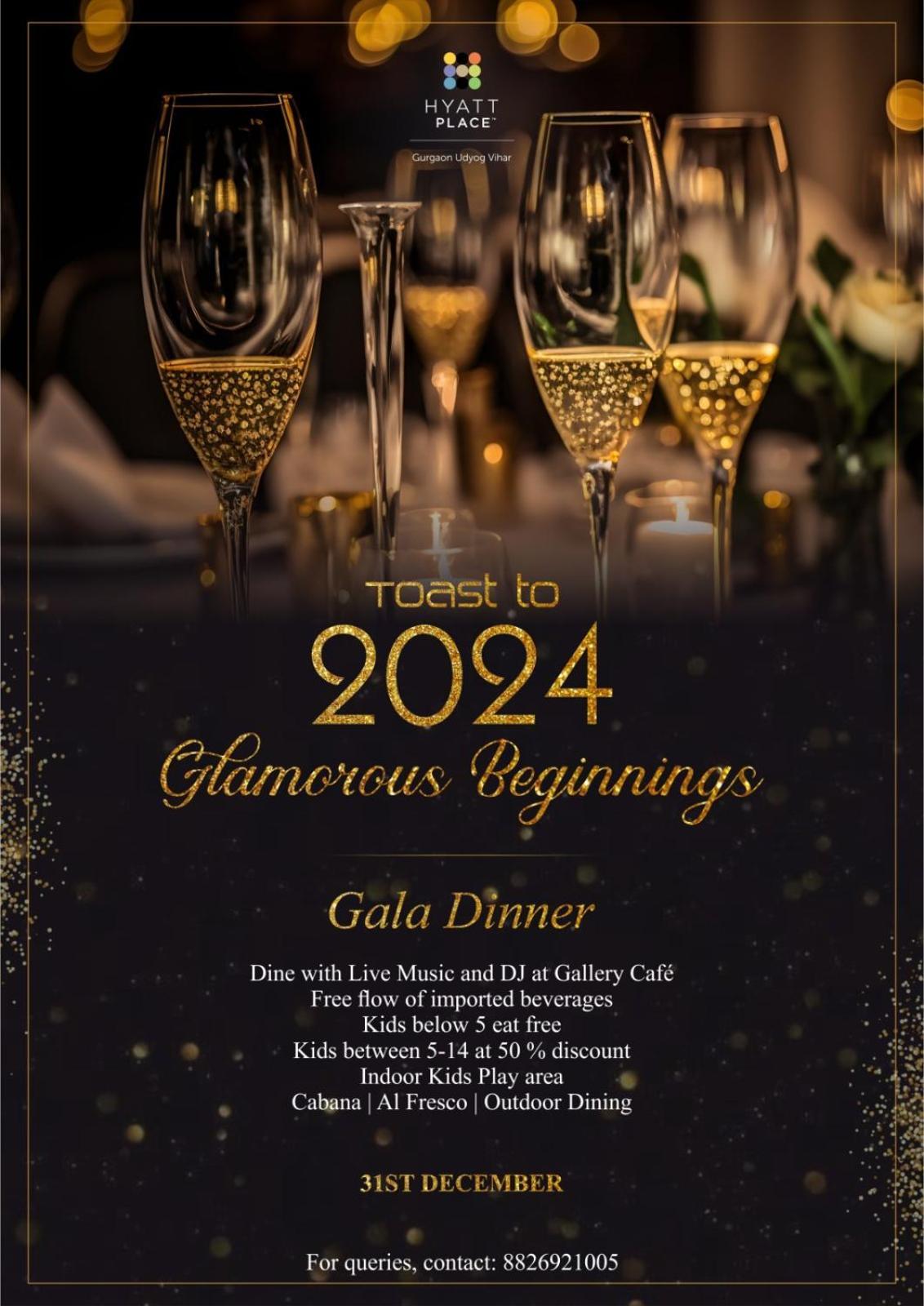 Hyatt Place Gurgaon Udyog Vihar Bagian luar foto New Year's Eve Gala Dinner at Gallery Cafe